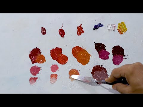Video: Color rojo carmín y sus posibilidades