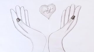 How to draw hands || drawing tutorial for beginners || step by step