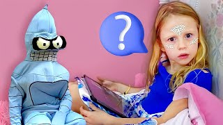 Nastya Was Attacked By A Strange Robot