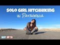 Girl hitchhiking solo  from el calafate to el chalten the gipsy journey s01 e15