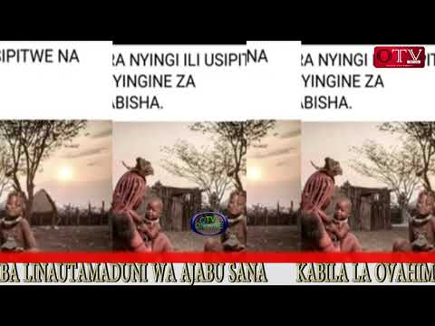 Kabila La Ovahimba Mgeni Hupewa Mwanamke Kama Sehemu Ya Kumheshimu