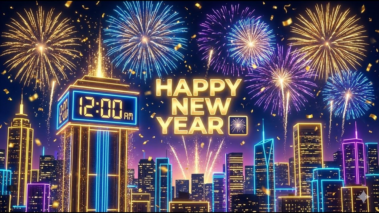 Happy New Year Song 2026 🎉 | New Year Celebration Anthem | Global New Year Vibes