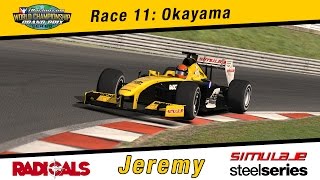 2015 iRacing World Championship GP Series - #11 Okayama - Radicals onboard - Jeremy onboard