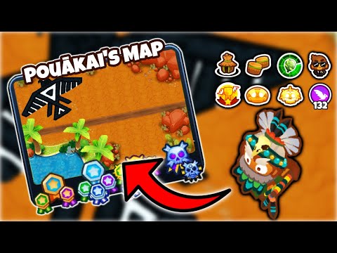I Super Boosted The Pouākai On A New Map! (bloons Td 6)
