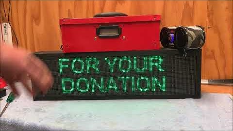 Christmas Lights Donation Box using Falcon Player (FPP) - Part 1
