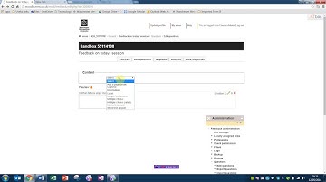#160 Moodle Feedback: [1/2] An easy way to survey your students!