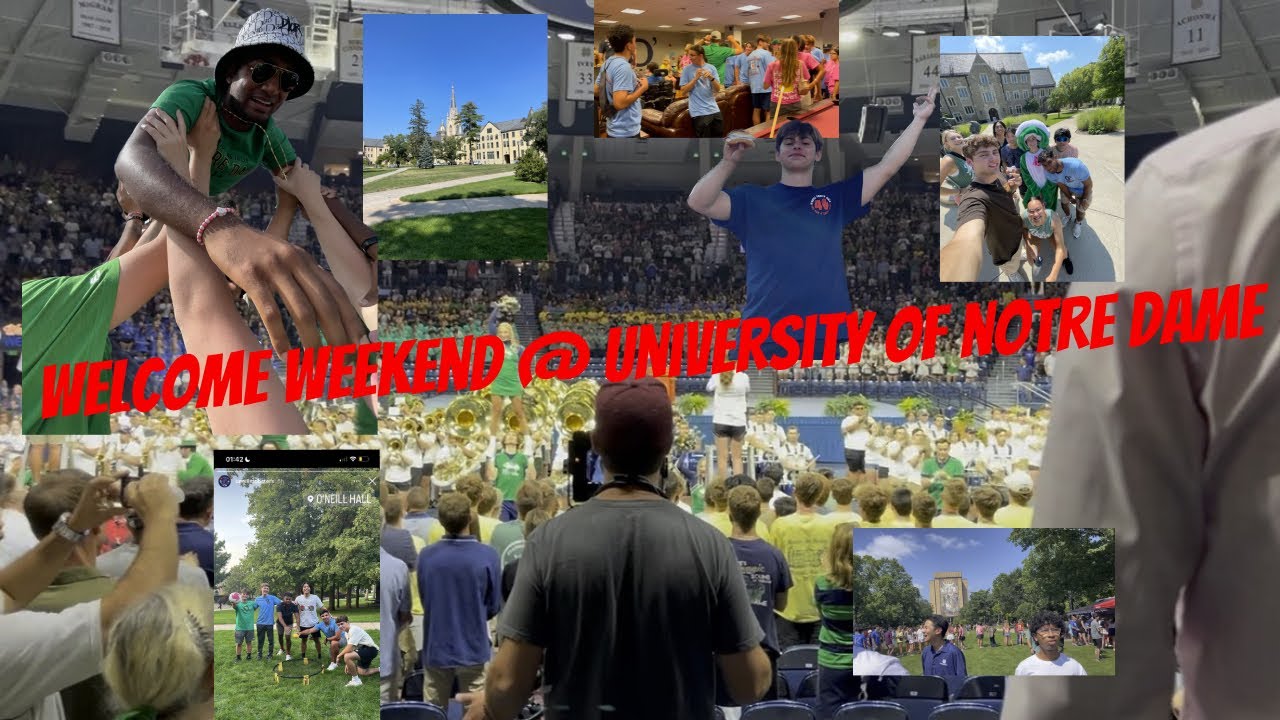 Welcome Weekend @ the University of Notre Dame | Rist's College Vlogs S1 EP2