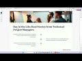 Brightflare Tech Academy Free Training | Project Management - Week 4 (Part 2 )