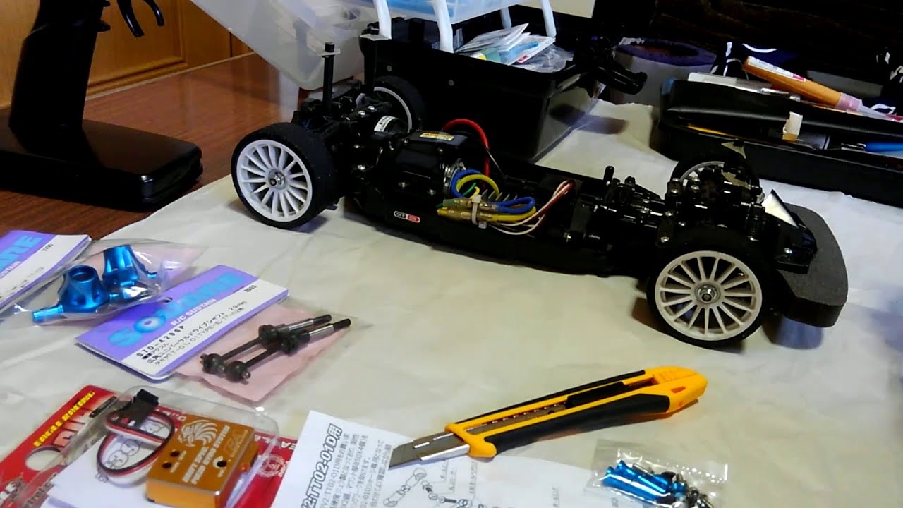 TT-02 改造中 ① - YouTube