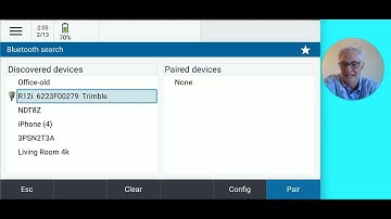 Bluetooth Connection with Trimble Access 2023.10 on an Android Device and GNSS Receiver