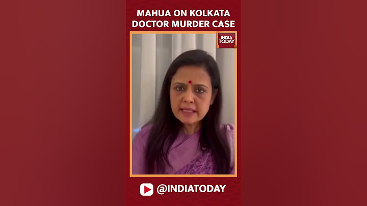 কলকাতার ডাক্তার হত্যা মামলায় TMC সাংসদ মহুয়া মৈত্র | আরজি কর হাসপাতালের খবর