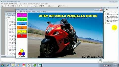 Tutorial Cara Membuat Aplikasi Penjualan Motor (Part 5) Master User/Master LogIn || Visual Basic 6