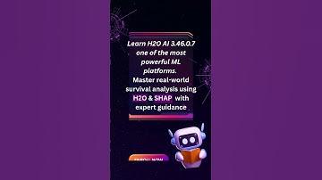 🚀 Master H2O AI-Based Machine Learning with Us! 🚀