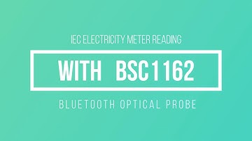 BSC1162 BLUETOOTH OPTICAL PROBE