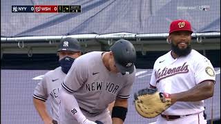 Yankees vs Nationals (7-23-2020, rain ends the game in the 6th)