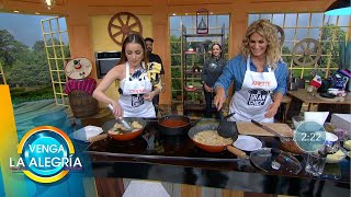 Anette Cuburu Y Cynthia Rodríguez Se Enfrentan En El Gran Chef Venga La Alegría