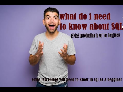 INTRO to SQL ,learn basic sql queries ,create, select, and delete or ...