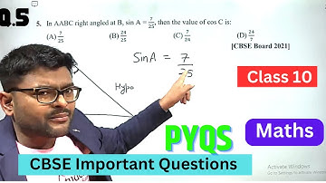 In AABC right angled at B, sin A = 7/25, then the value of cos C is: