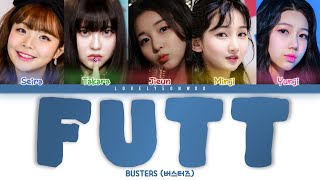 Busters 버스터즈 Futt 풋 Lyrics Color Coded Hanromeng