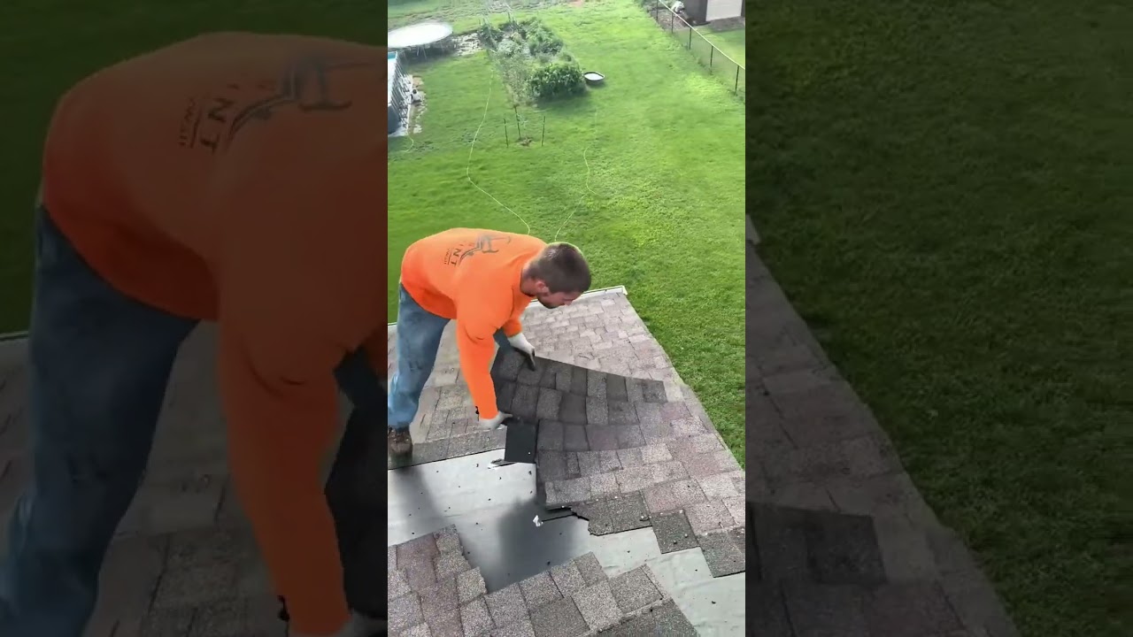 Rolling out ice and water shield