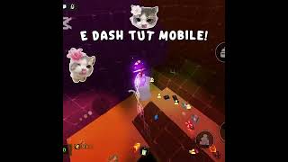 E Dash Tutorial Mobile (Easy) #evade #evademobile #evaderoblox #emotedashevade #fypage 