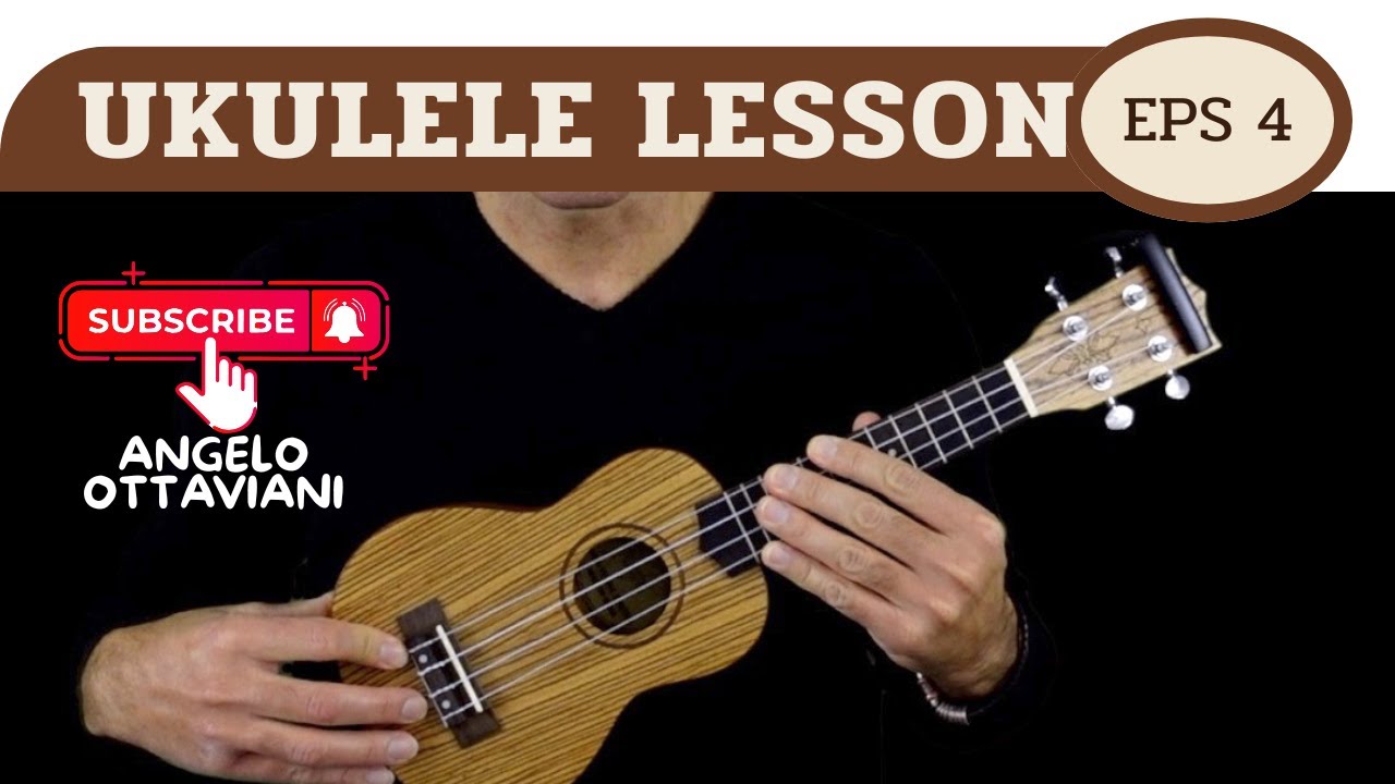 Impara a Suonare l'UKULELE - Quarta Lezione - Sol7 e Giro di Do