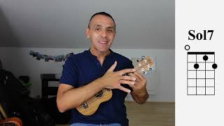 Impara a Suonare l'UKULELE - Quarta Lezione - Sol7 e Giro di Do