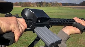 Brass Goat as a deflector M4 Test Shoot