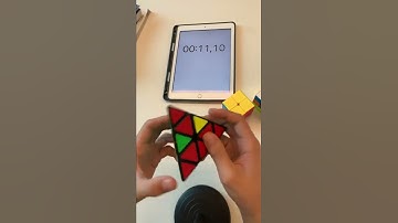 Day 12 of pyraminx #shorts #cubing #rubikscube #speedcubing #pyraminx