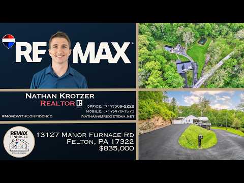 13127 Manor Furnace Rd, Felton, PA home video tour