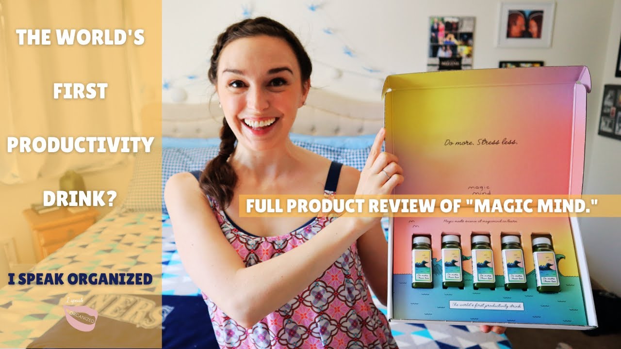 PRODUCTIVITY WITH MAGIC MIND | MY DAILY ROUTINE + PRODUCT REVIEW - YouTube