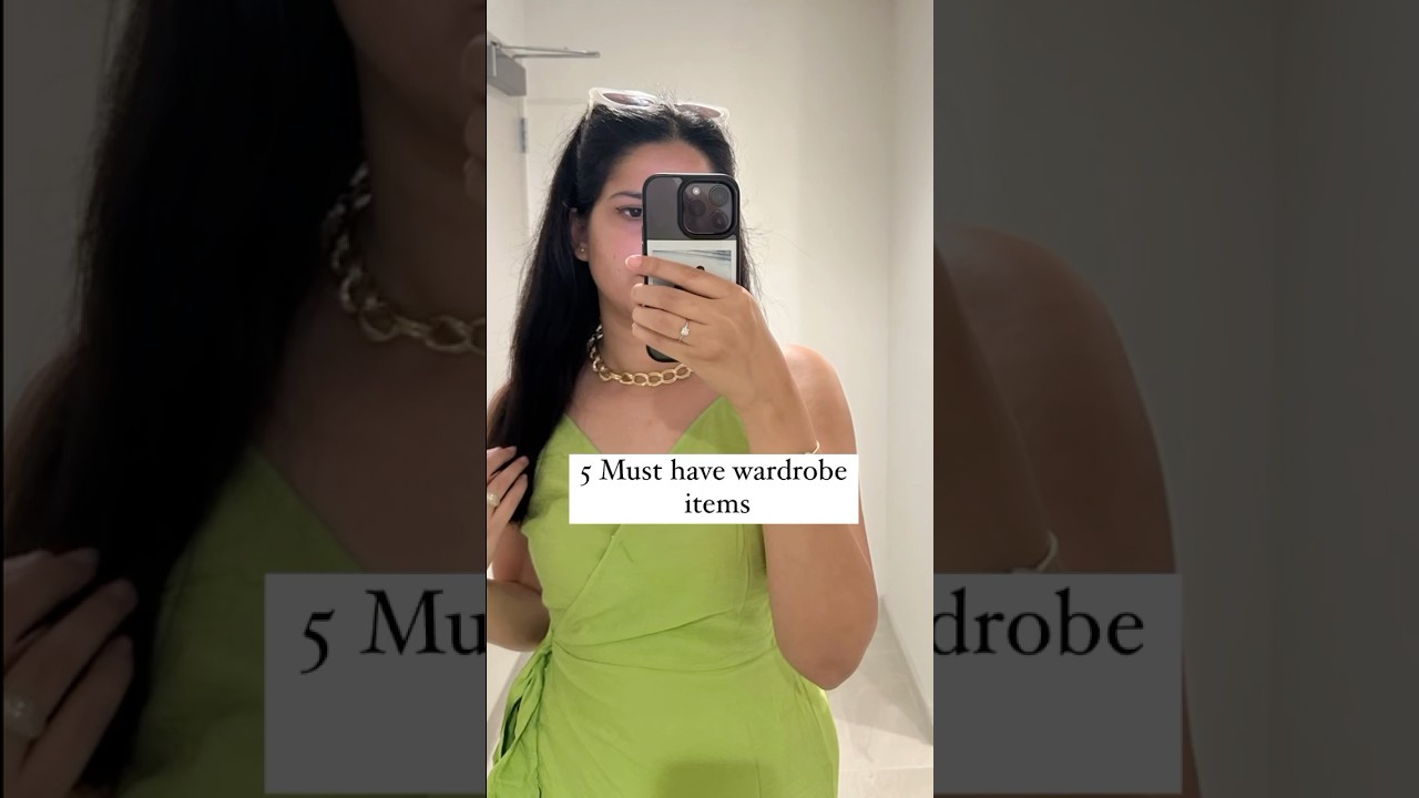 5 must have wardrobe items 