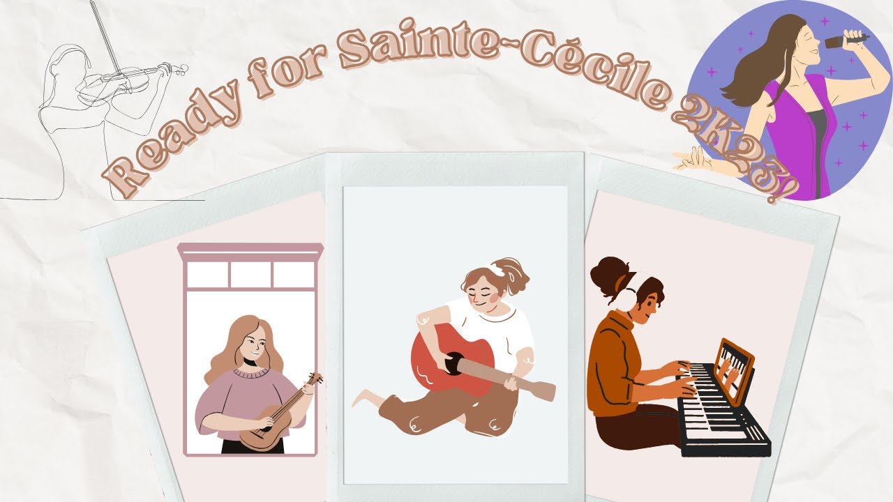 Watch Joyeuse Sainte-Cécile everybody !!! on YouTube Watch Joyeuse Sainte-Cécile everybody !!! on YouTube