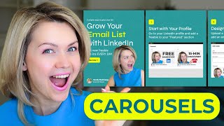 How to Create Stunning Linkedin Carousel Posts (Works In 2025)