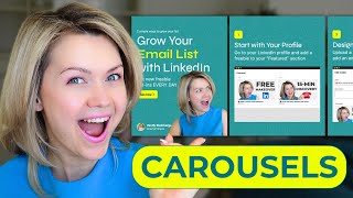 Create Stunning LinkedIn Carousel Posts: No Design Skills Needed!