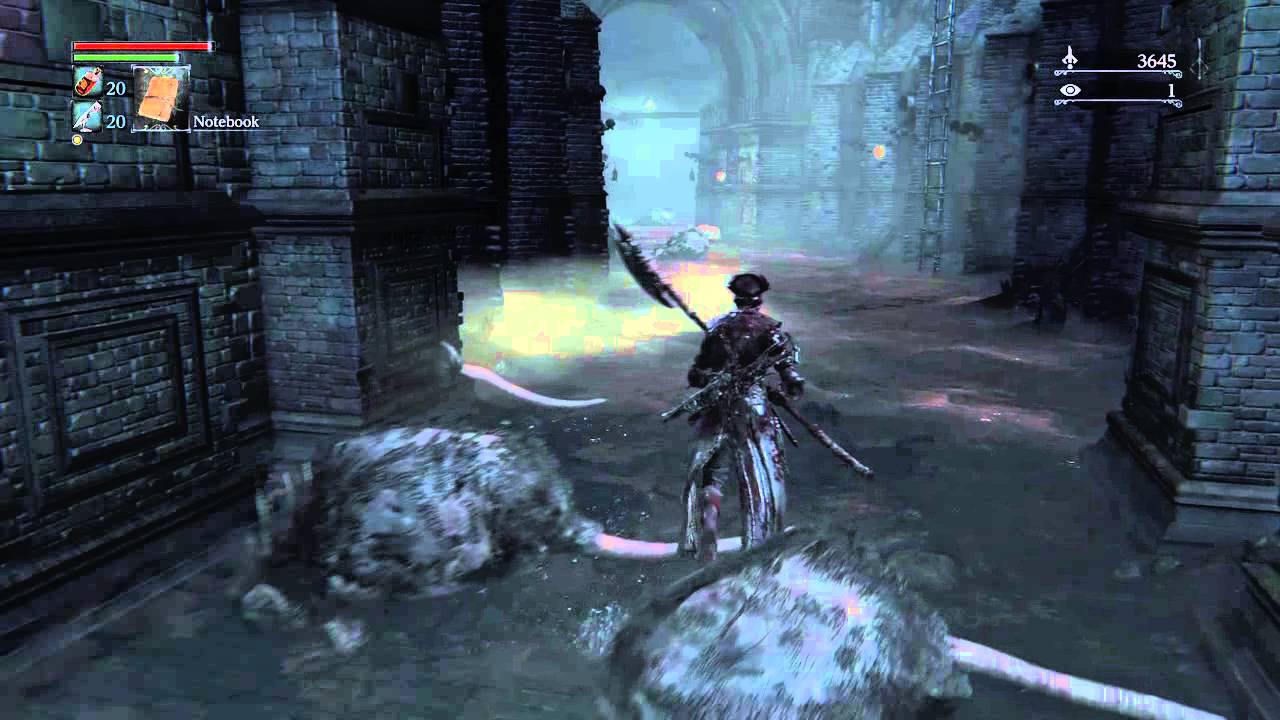 Bloodborne Hunter outfit secret location YouTube