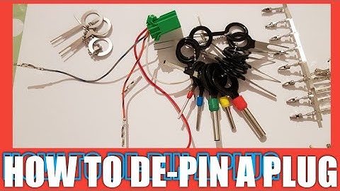 AUTOMOTIVE CONNECTOR DEPINNEN
Verwijder de aansluiting van een depinbedradingsconnector