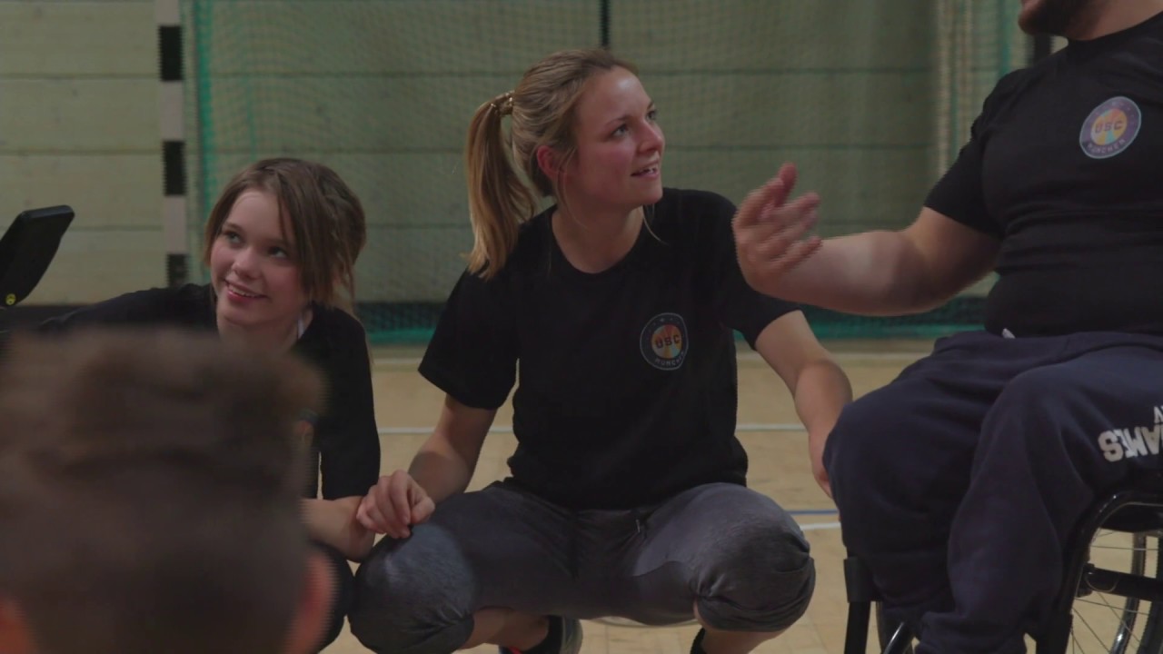 Bayerischer Rundfunk - Fernsehbeitrag: USC-Kids im Audi Dome
