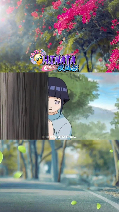 🫣naruto and 💖hinata part-1✨childhood beautiful🥰moment #anime🍃Enna Solla Pogirai#Kandukondain