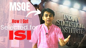 How I got in ISI for Quantitative Economics MSQE - Detailed Story - Prequel