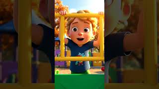 Cute Boy Climbing Playground Ladder 🌟 | Pixar 3D Animation | Kids Cartoon