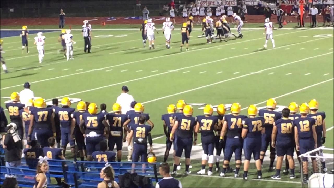 MHS vs JJ PEARCE FOOTBALL GAME 8 26 16 YouTube