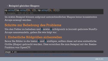 Behebung des Fehlers „Setting an Array Element with a Sequence.“ in Pythons NumPy