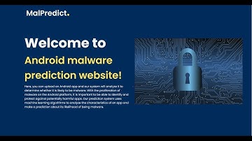 Android malware detection website