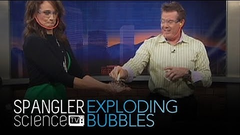 Exploding Bubbles - Cool Science Experiment