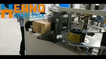 MPK 30S small box erector packing machine how to erecting and tape sealing