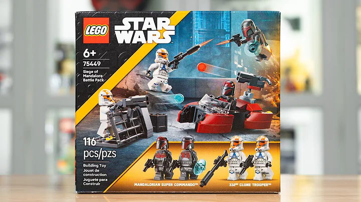 LEGO Star Wars 75449 SIEGE OF MANDALORE BATTLE PACK Review! (2026)