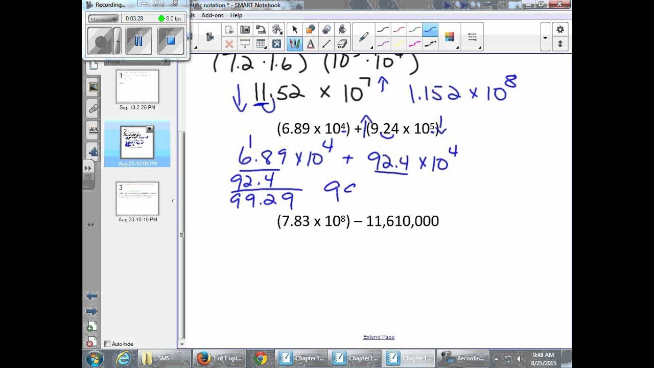 lesson 7 homework practice compute with scientific notation