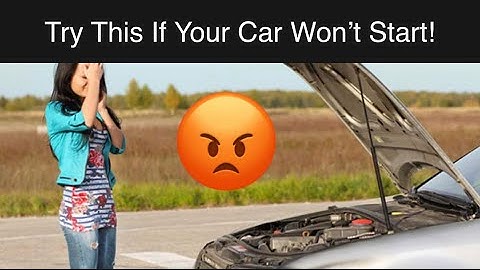 How to Start Your Vehicle When Your Starter is Bad or Won