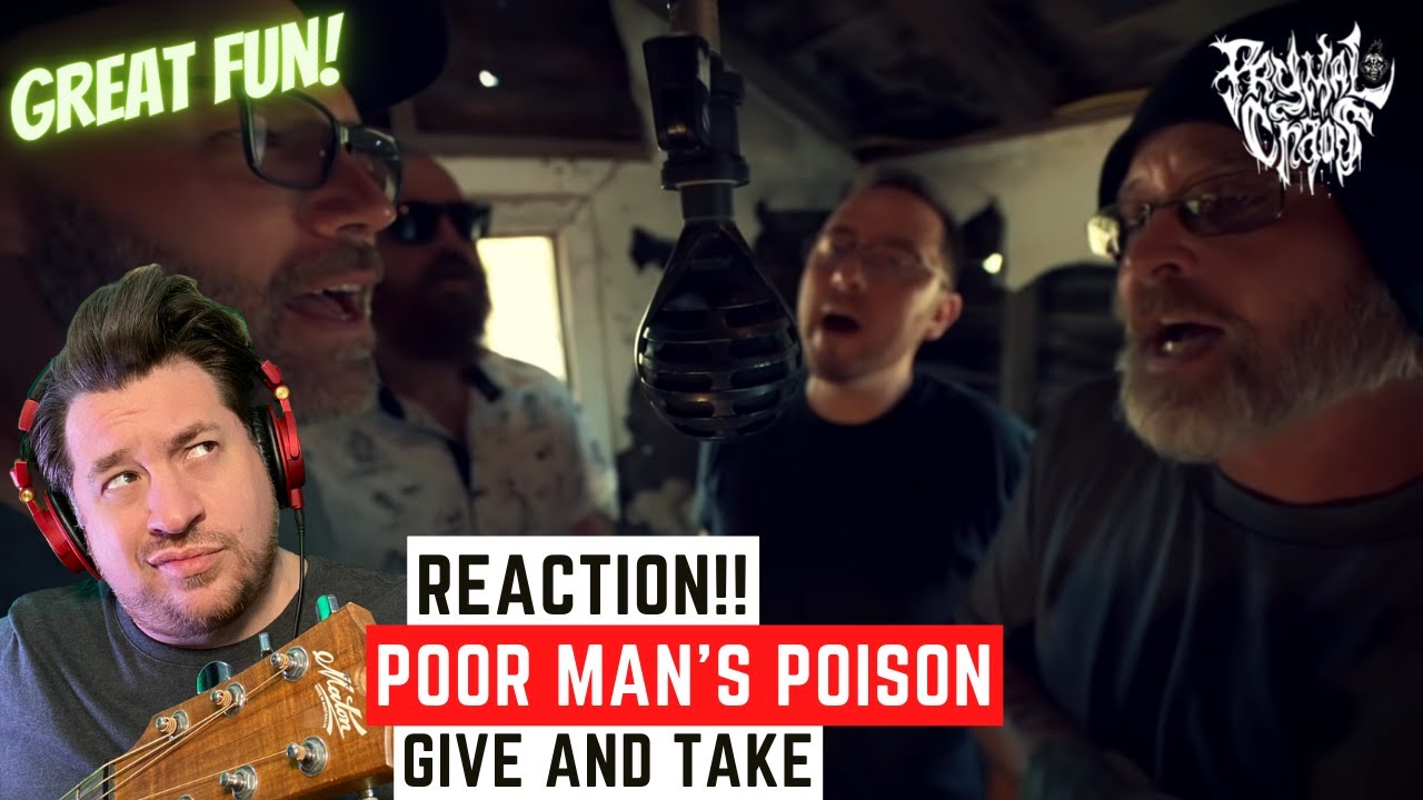 Dark Acoustic Americana Done Right! Poor Man's Poison - Give and Take Reaction!!